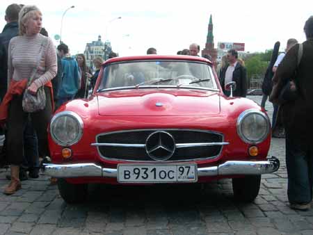 Mercedes Classic Day. Фото: Леонид Кочетков
