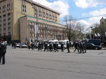 ''Гражданское общество против полицейского государства''.  Фото Граней.Ру